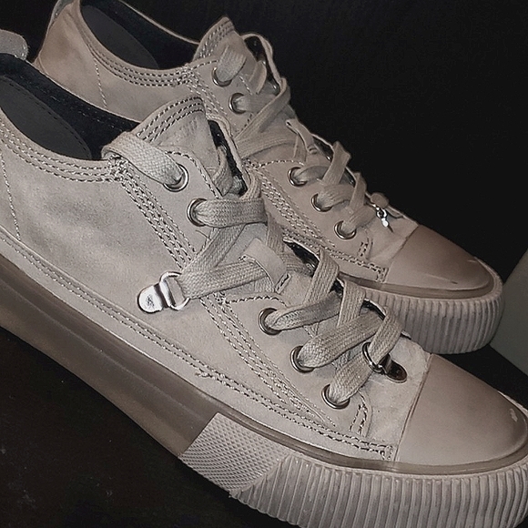 All Saints Jazmine suede sneakers - Picture 3 of 11